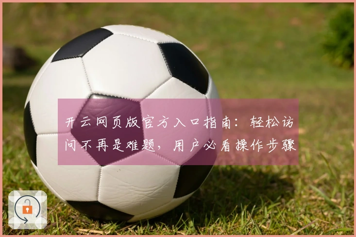 开云网页版官方入口指南：轻松访问不再是难题，用户必看操作步骤详解