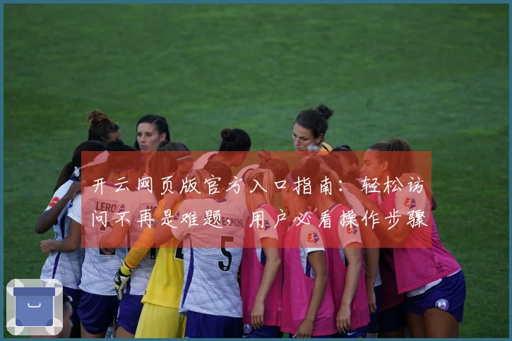 开云网页版官方入口指南：轻松访问不再是难题，用户必看操作步骤详解